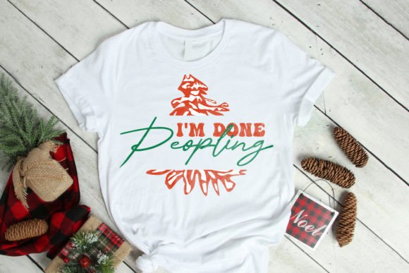 Christmas Tree Retro Typography T Shirt Graphics Review