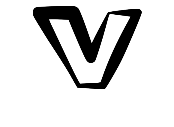 Cute and Bold Uppercase Mono Letter V Graphics for Crafts