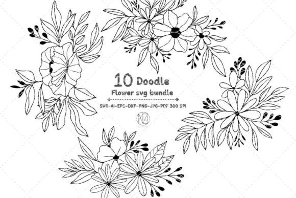 Flower Arrangement Wreath SVG 10: A Designer's Review