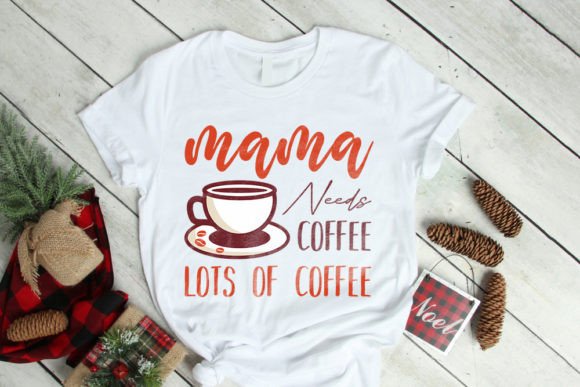 Funny Coffee Typographic T Shirt Graphics for Modern Designs
