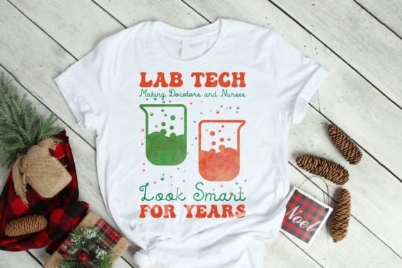 Nurse Lab Tech Christmas T Shirt SVG Graphics