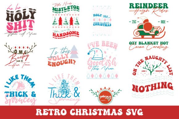 Retro Christmas Sublimation SVG Bundle: Graphics & T-Shirt Designs Review