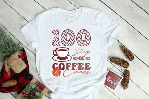 Retro Pattern Coffee Typography T Shirt Review